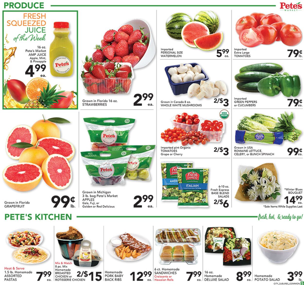Weekly ad Pete's Fresh Market 02/15/2023 - 02/21/2023