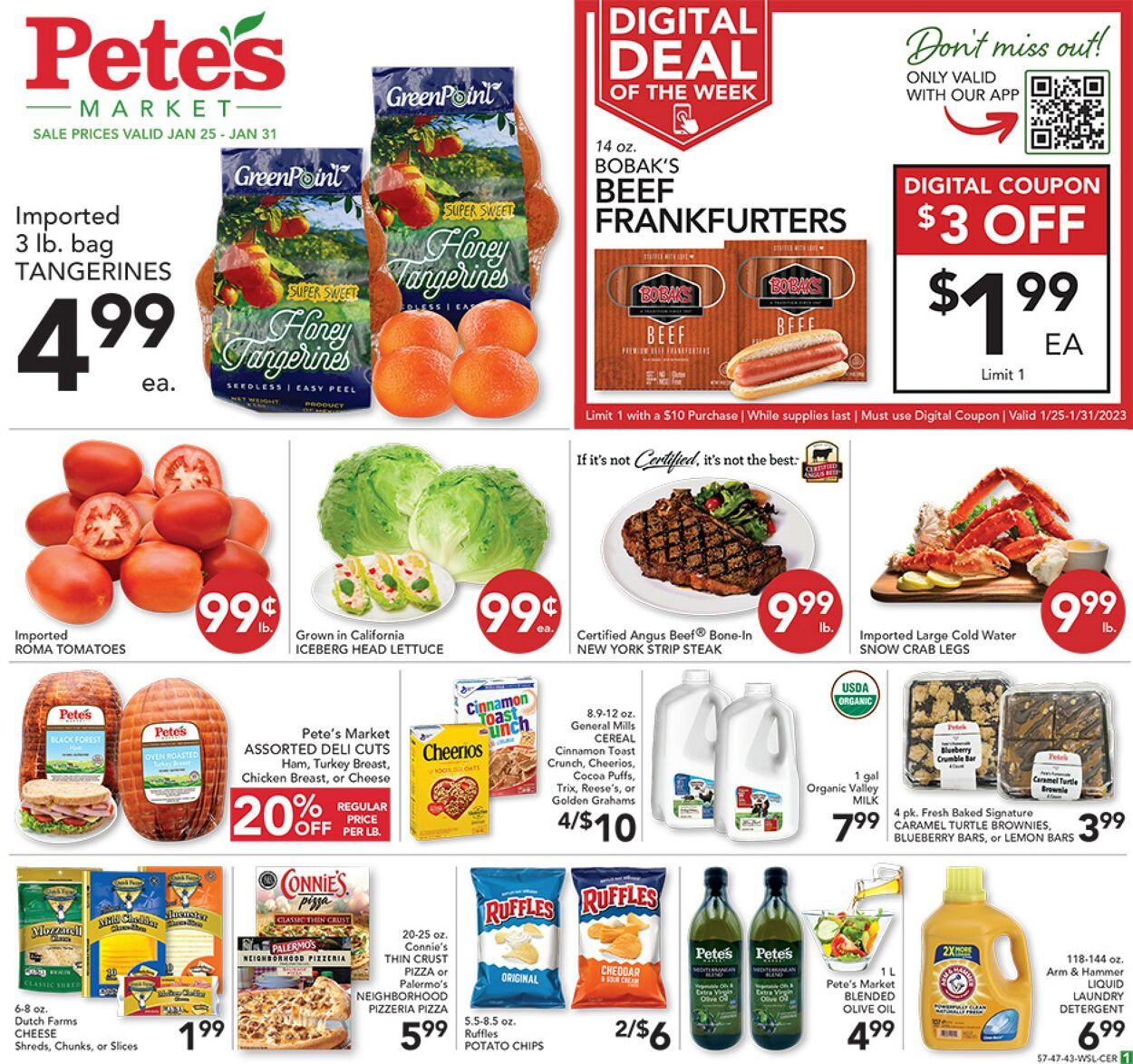 Weekly ad Pete's Fresh Market 01/25/2023 - 01/31/2023