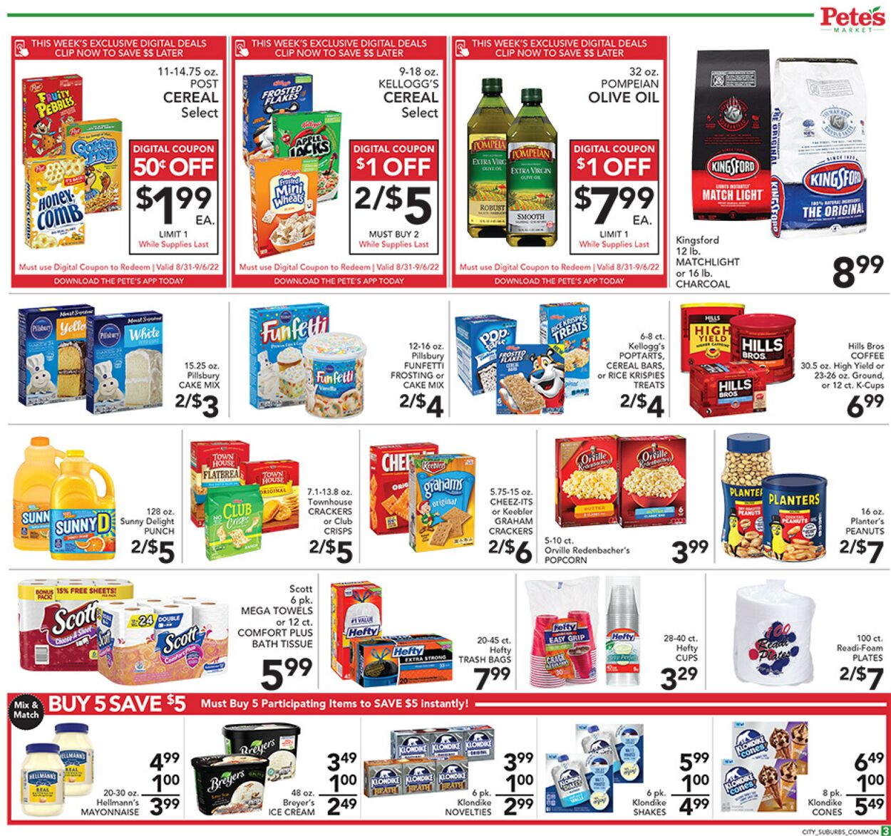 Weekly ad Pete's Fresh Market 08/31/2022 - 09/06/2022