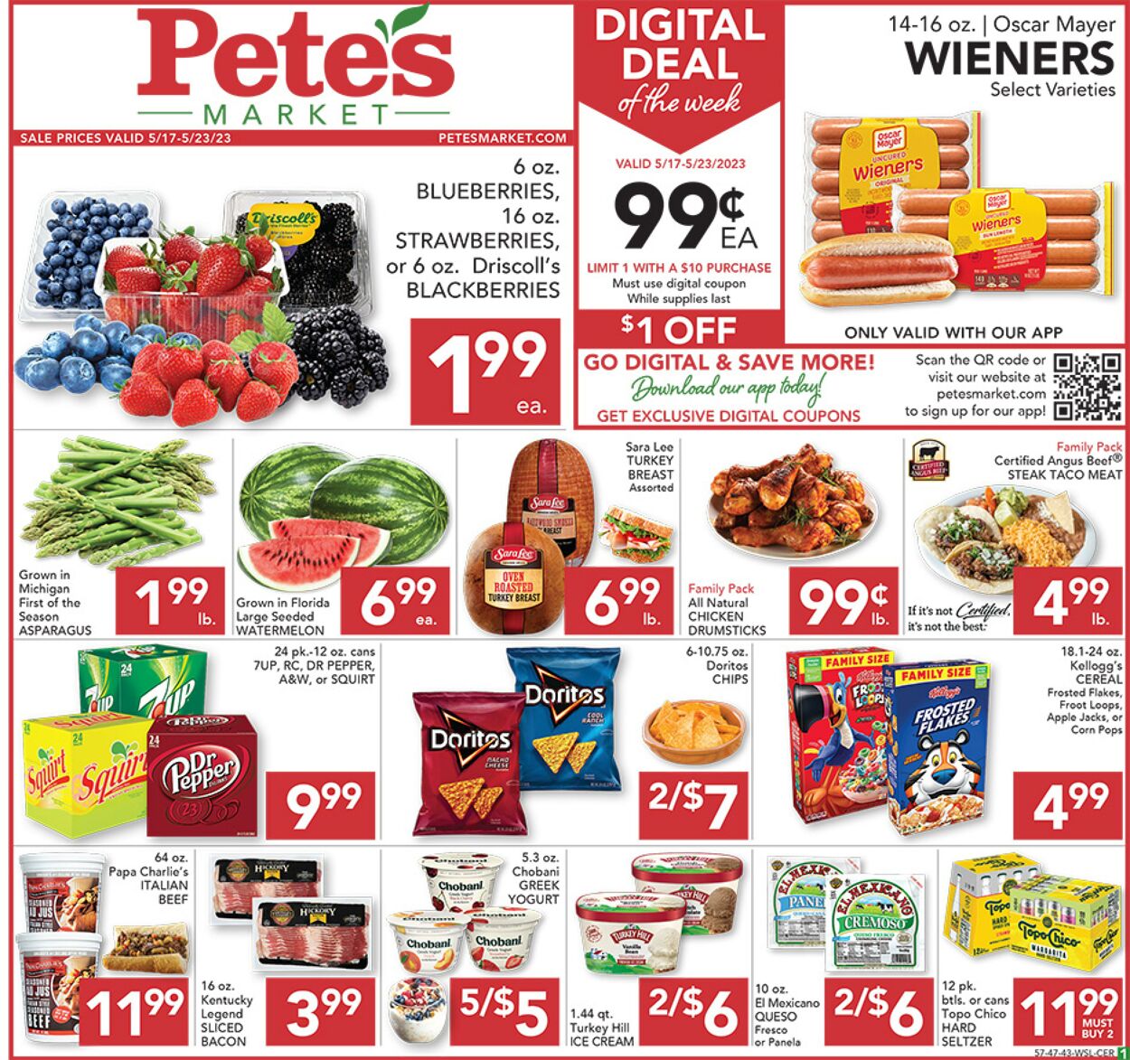Weekly ad Pete's Fresh Market 05/17/2023 - 05/23/2023