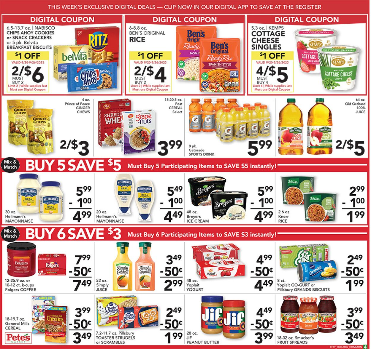 Weekly ad Pete's Fresh Market 09/20/2023 - 09/26/2023