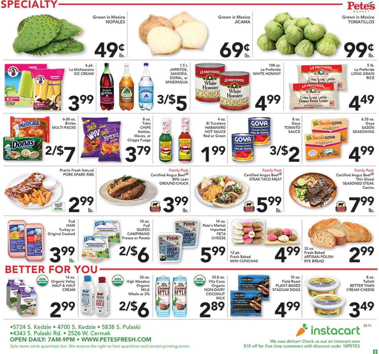 Weekly ad Pete's Fresh Market 03/15/2023 - 03/21/2023