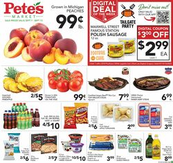 Weekly ad Pete's Fresh Market 09/07/2022-09/13/2022