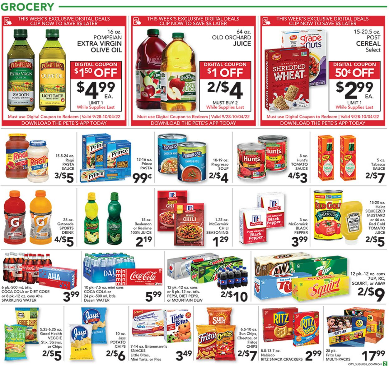 Weekly ad Pete's Fresh Market 09/28/2022 - 10/04/2022