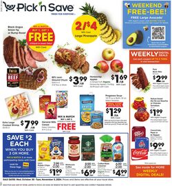 Weekly ad Pick'n'Save 10/23/2024 - 10/29/2024