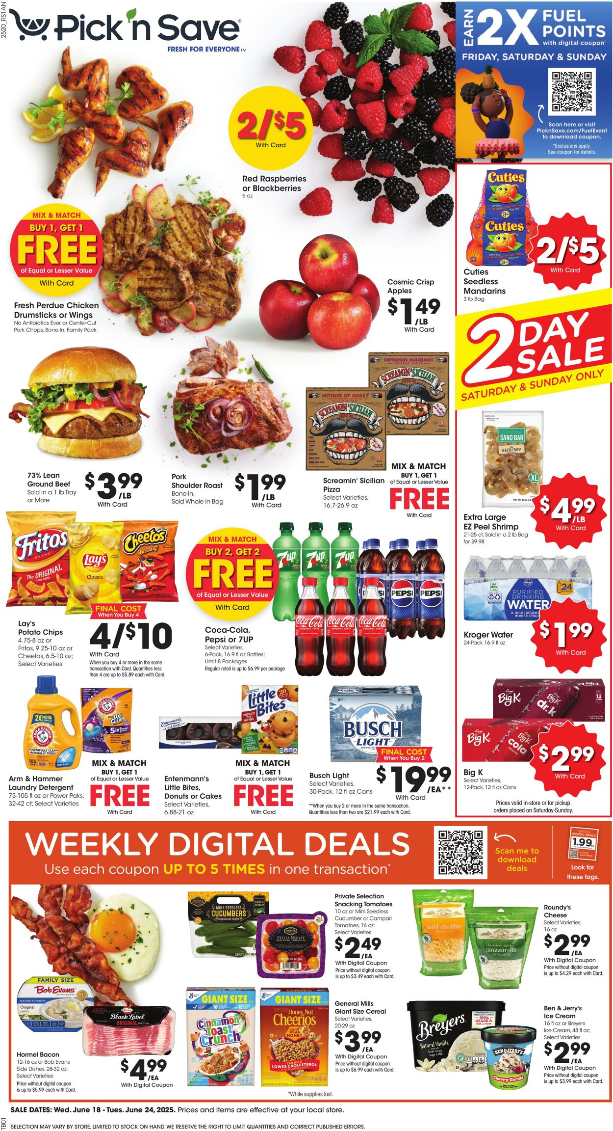 Weekly ad Pick'n'Save 06/18/2025 - 06/24/2025