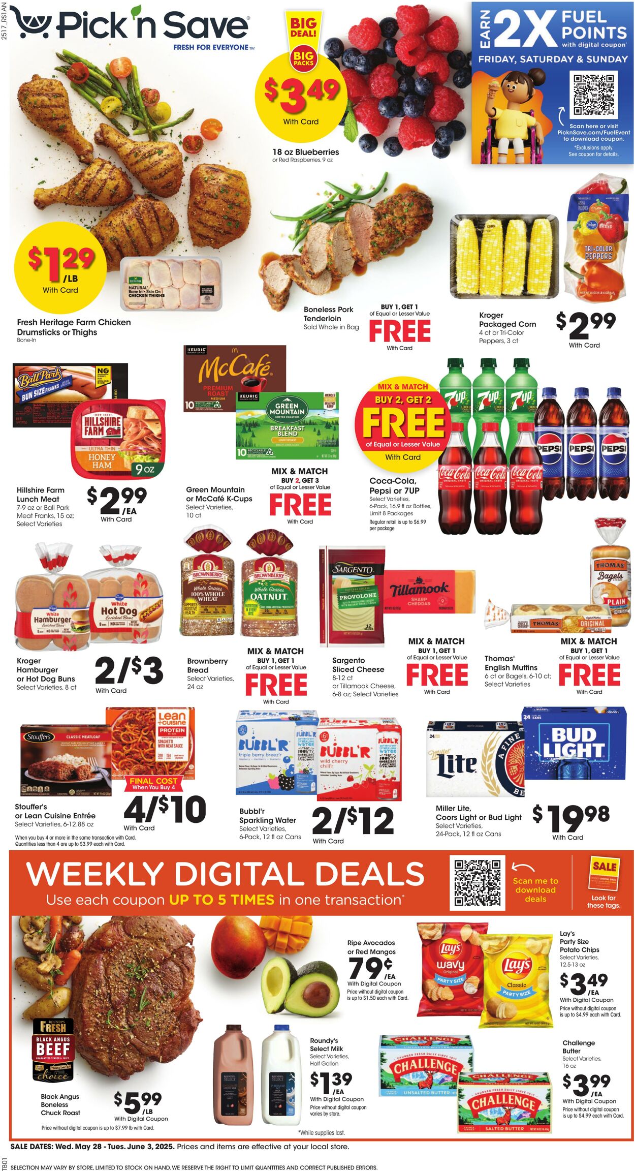Weekly ad Pick'n'Save 05/28/2025 - 06/03/2025