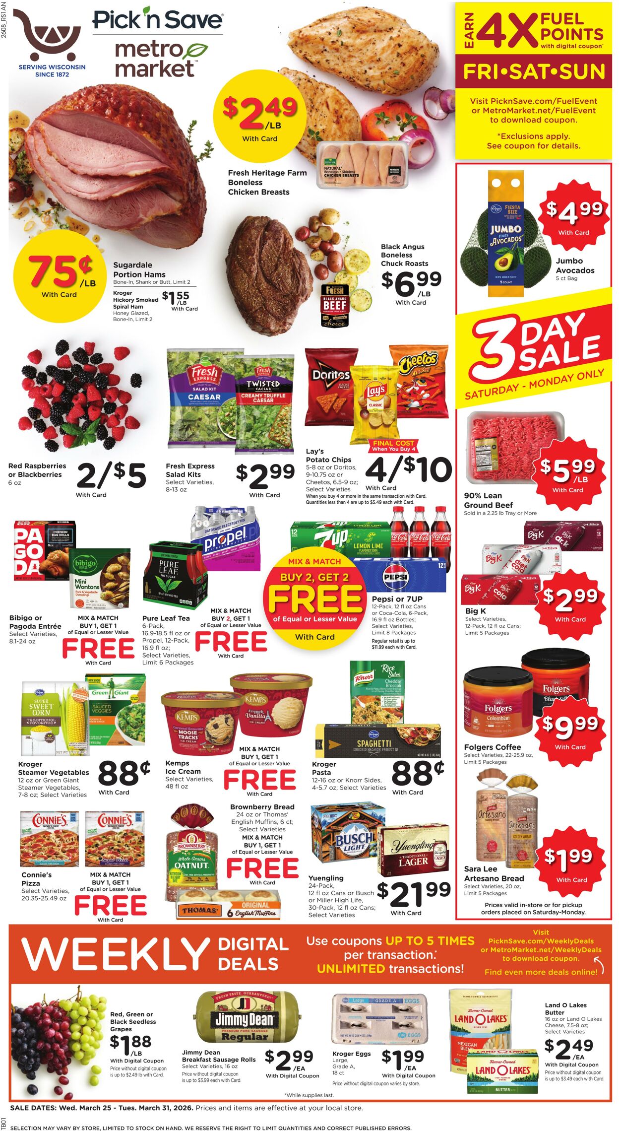 Weekly ad Pick'n'Save 03/25/2026 - 03/31/2026