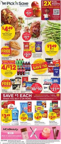 Weekly ad Pick'n'Save 03/06/2024 - 03/12/2024