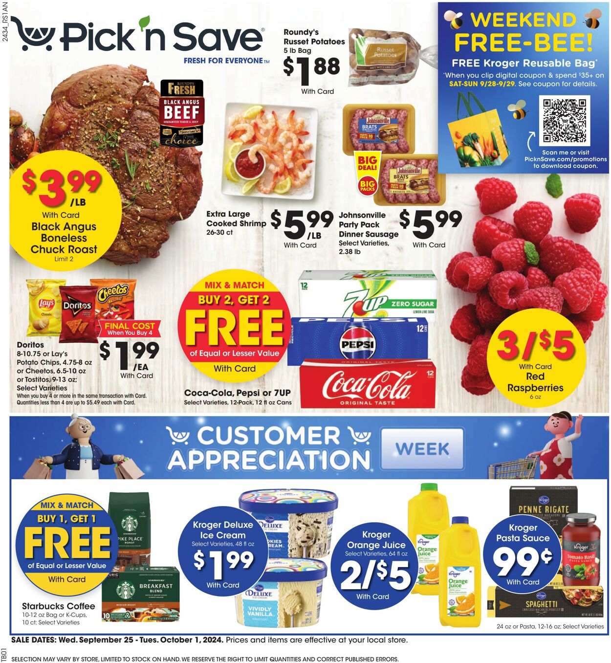 Weekly ad Pick'n'Save 09/25/2024 - 10/01/2024