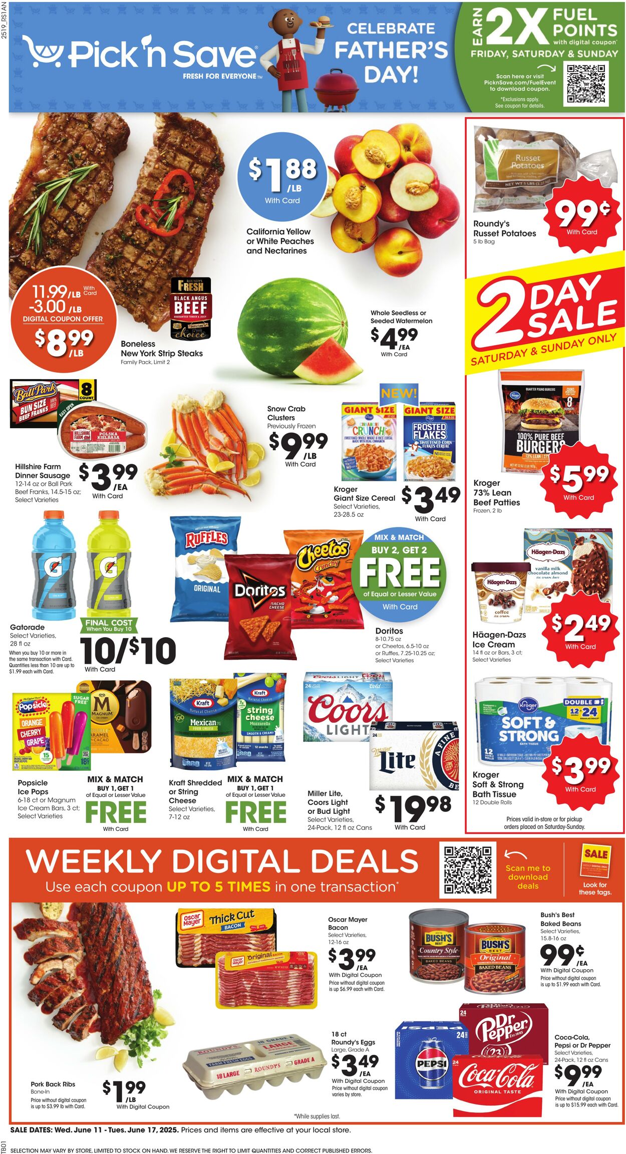 Weekly ad Pick'n'Save 06/11/2025 - 06/17/2025