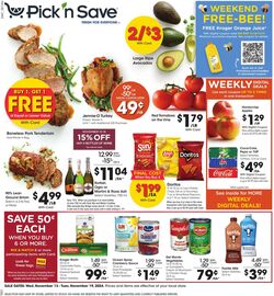 Weekly ad Pick'n'Save 11/13/2024 - 11/19/2024