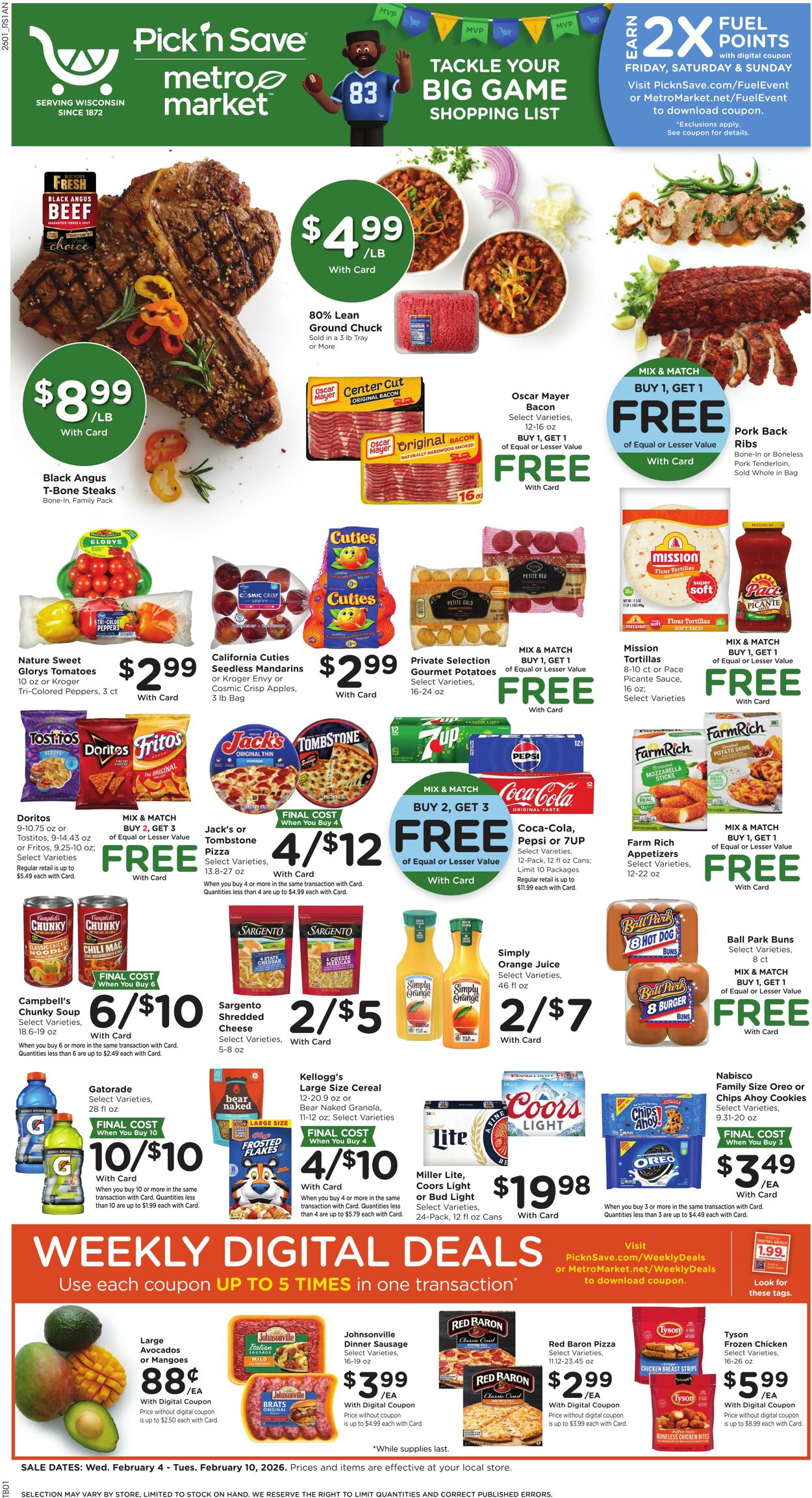 Weekly ad Pick'n'Save 02/04/2026 - 02/10/2026