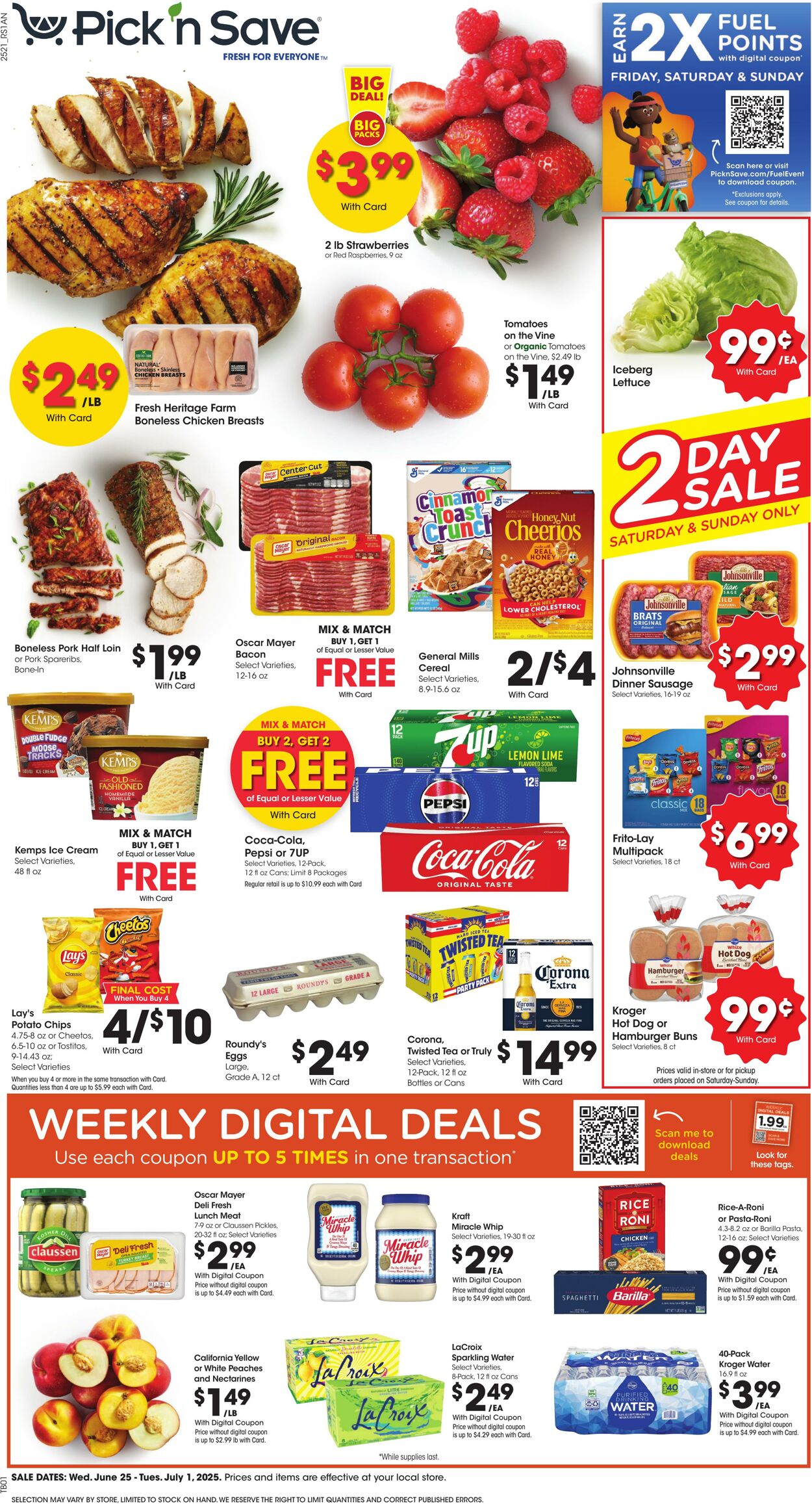 Weekly ad Pick'n'Save 06/25/2025 - 07/01/2025