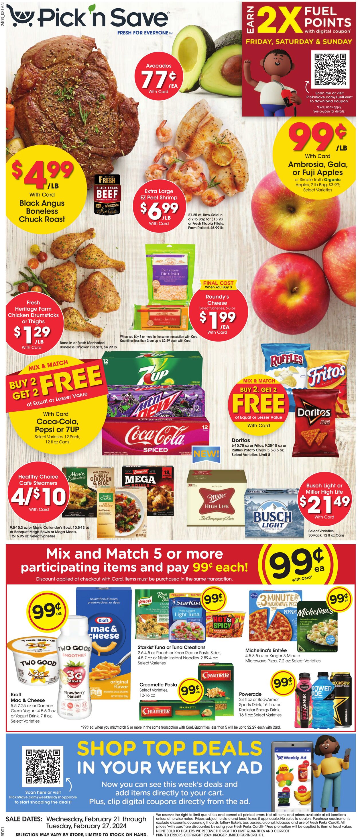 Pick'n'Save Promotional weekly ads