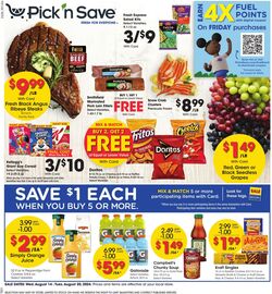 Weekly ad Pick'n'Save 07/31/2024 - 08/06/2024