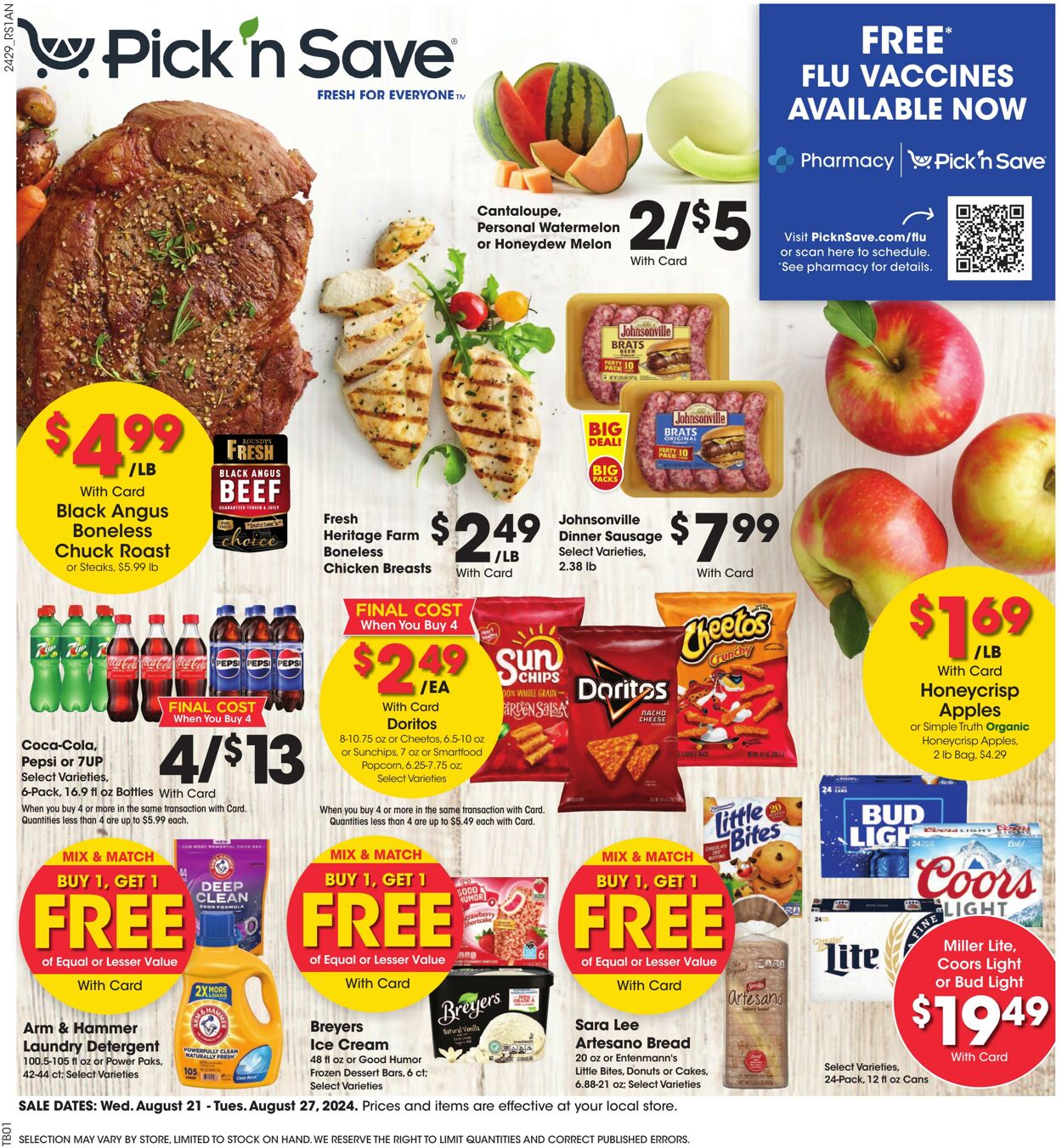 Weekly ad Pick'n'Save 08/21/2024 - 08/27/2024