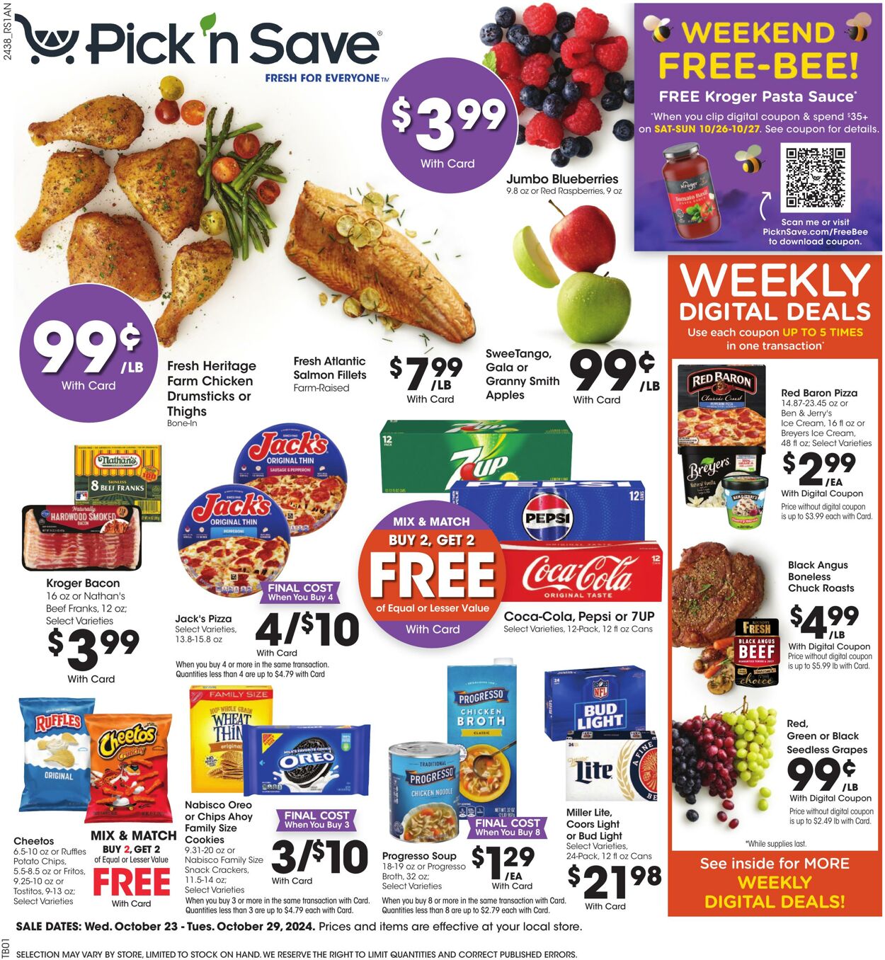 Weekly ad Pick'n'Save 10/23/2024 - 10/29/2024