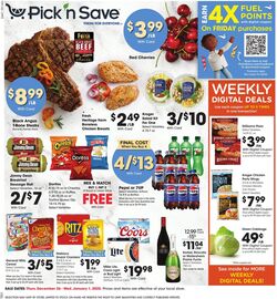 Weekly ad Pick'n'Save 12/18/2024 - 12/24/2024