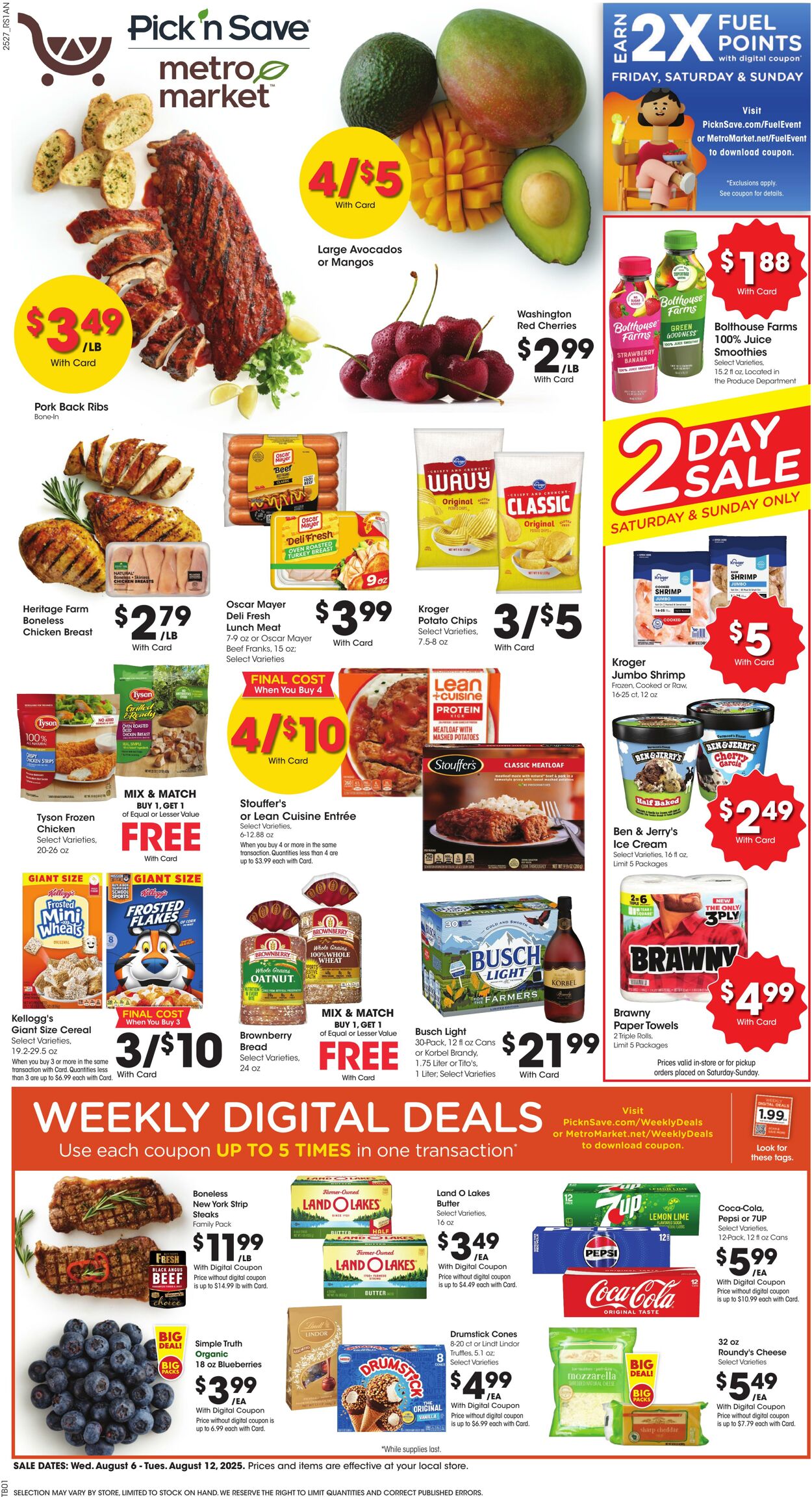 Weekly ad Pick'n'Save 08/06/2025 - 08/12/2025