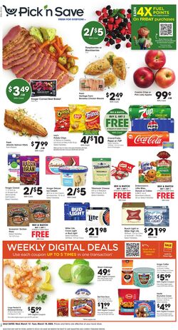 Weekly ad Pick'n'Save 03/12/2025 - 03/18/2025