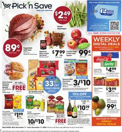 Weekly ad Pick'n'Save 12/11/2024 - 12/17/2024