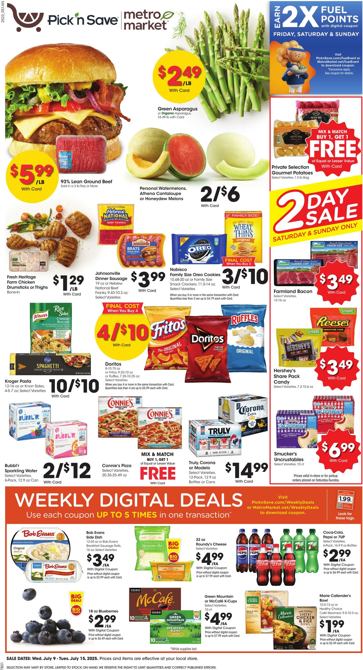 Weekly ad Pick'n'Save 07/09/2025 - 07/15/2025