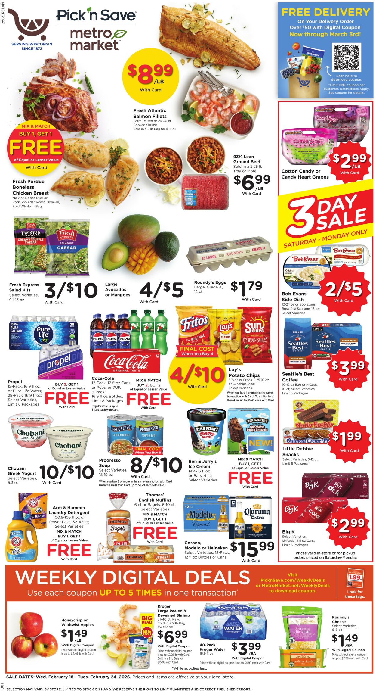 Weekly ad Pick'n'Save 02/18/2026 - 02/24/2026