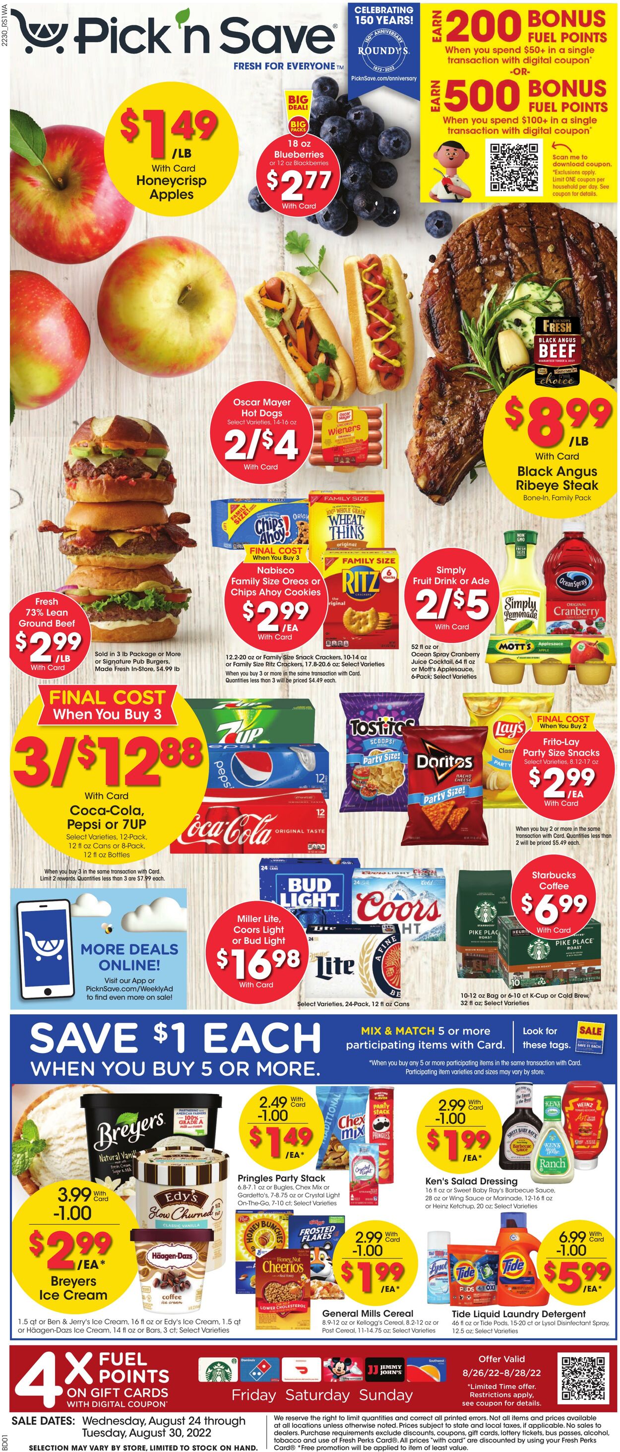 Weekly ad Pick'n'Save 08/24/2022 - 08/30/2022