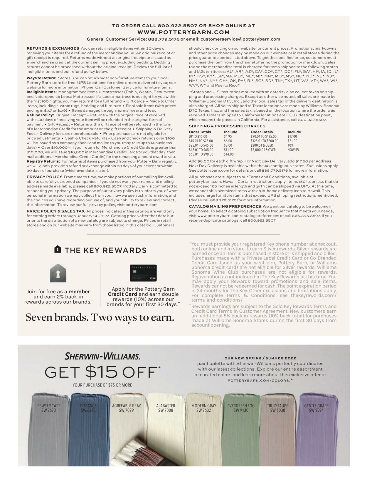 Weekly ad Pottery Barn 03/01/2022 - 06/30/2022