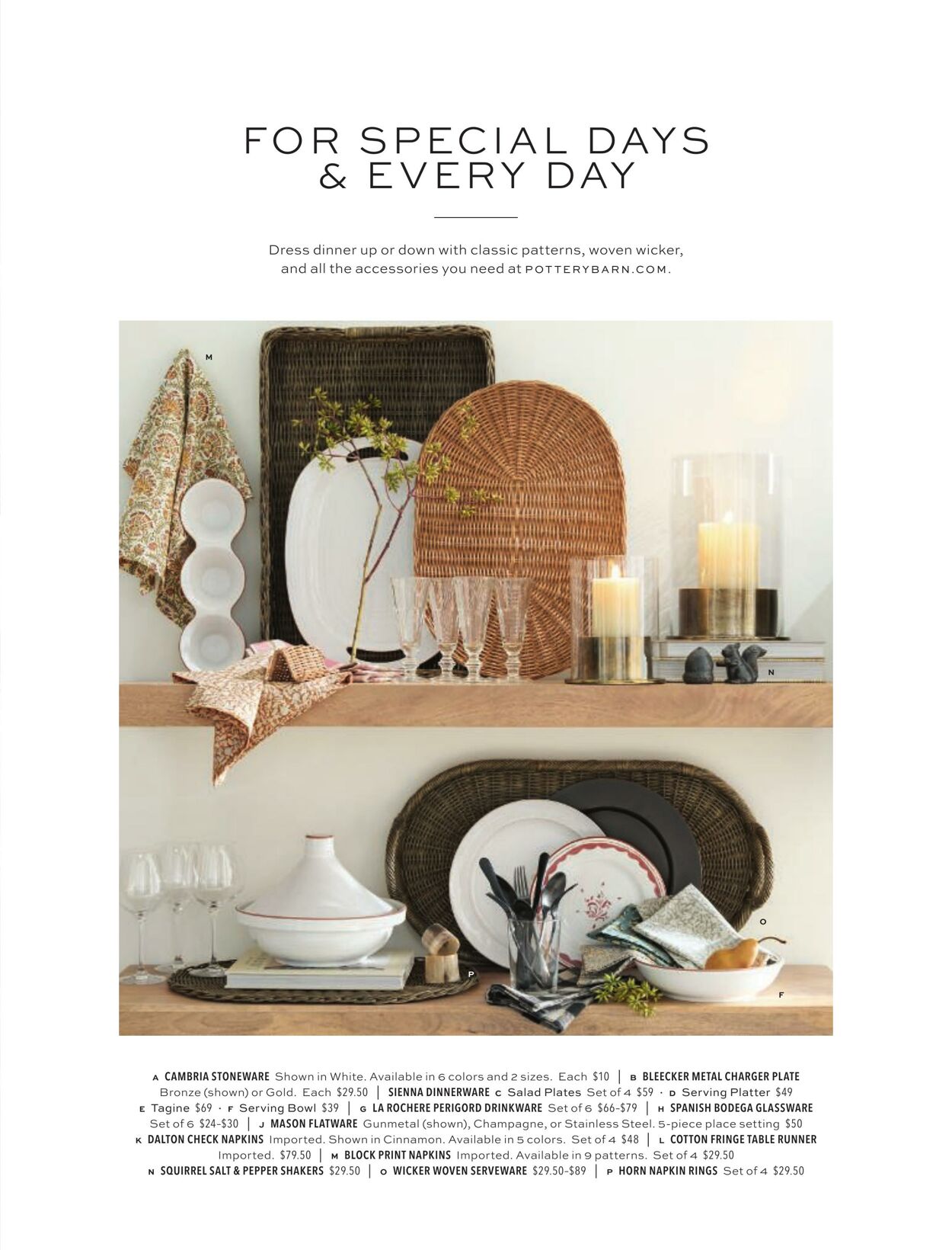 Weekly ad Pottery Barn 10/01/2022 - 12/31/2022