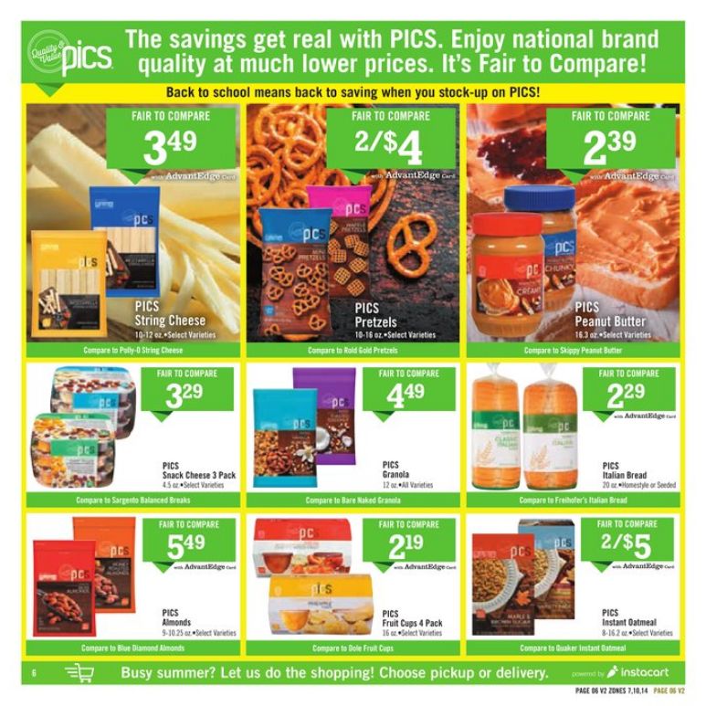 Weekly ad Price Chopper 08/07/2022 - 08/13/2022