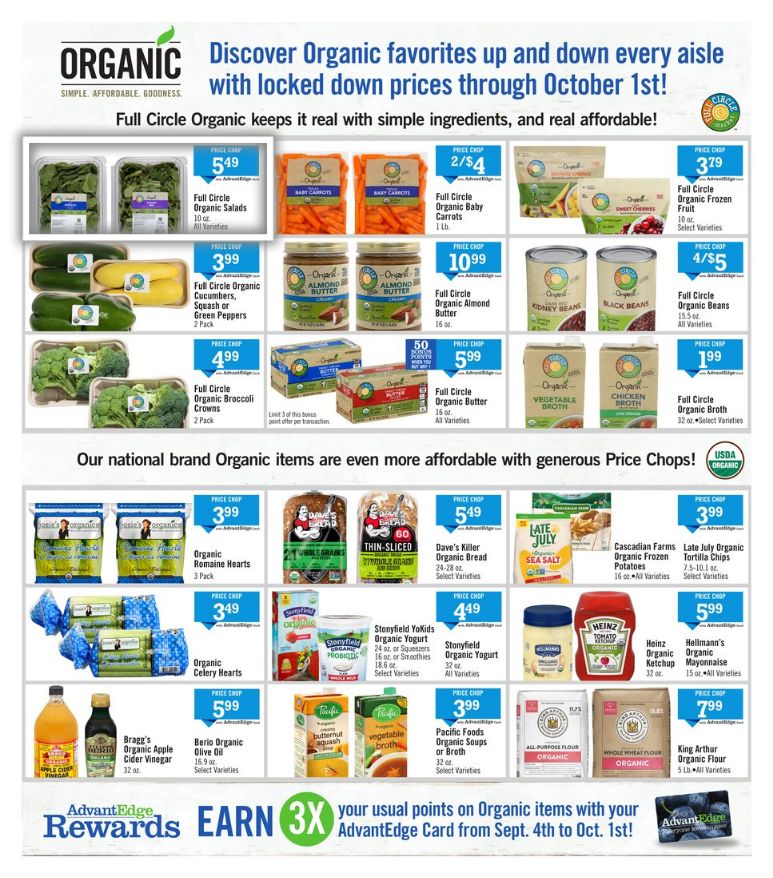 Weekly ad Price Chopper 09/09/2022 - 10/01/2022