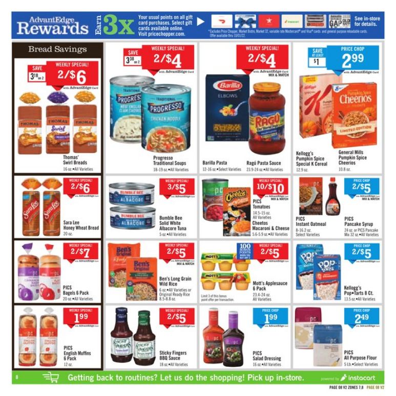 Weekly ad Price Chopper 09/25/2022 - 10/01/2022