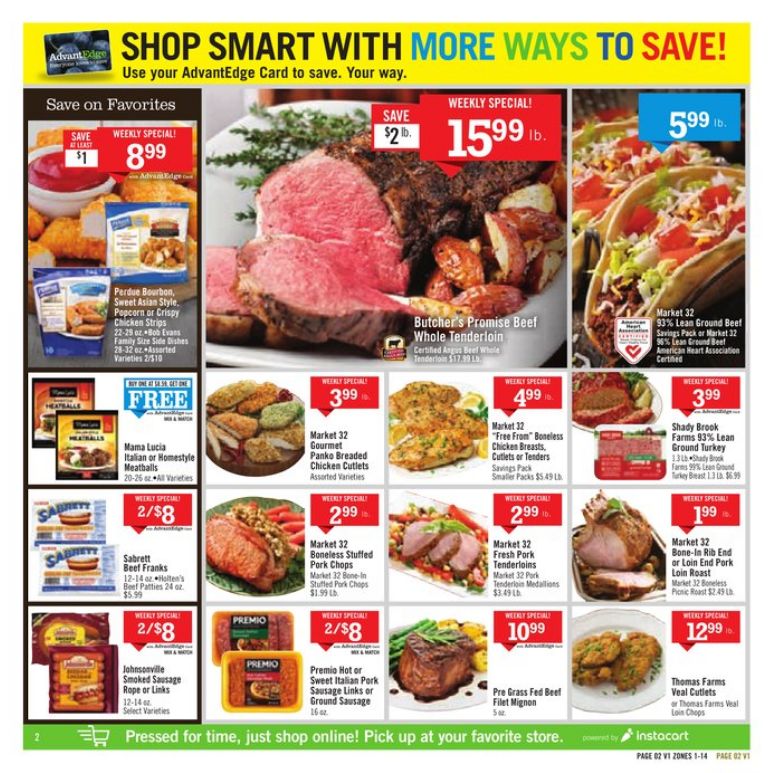 Weekly ad Price Chopper 02/12/2023 - 02/18/2023