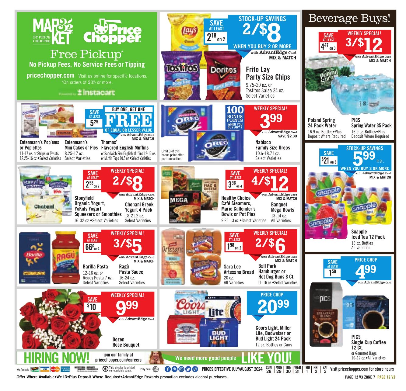 Weekly ad Price Chopper 07/28/2024 - 08/03/2024