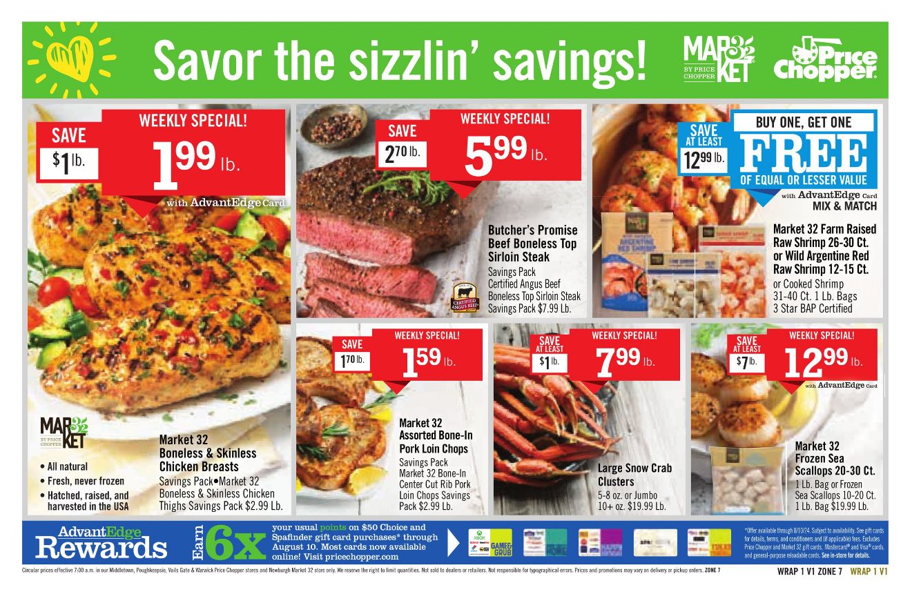 Weekly ad Price Chopper 07/28/2024 - 08/03/2024