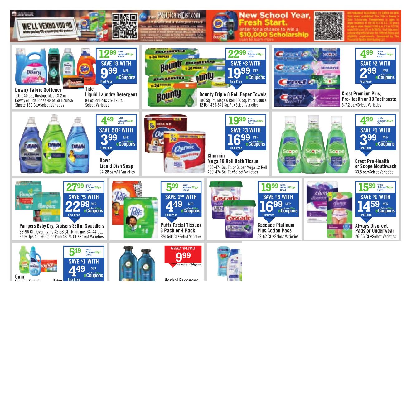 Weekly ad Price Chopper 08/04/2024 - 08/10/2024