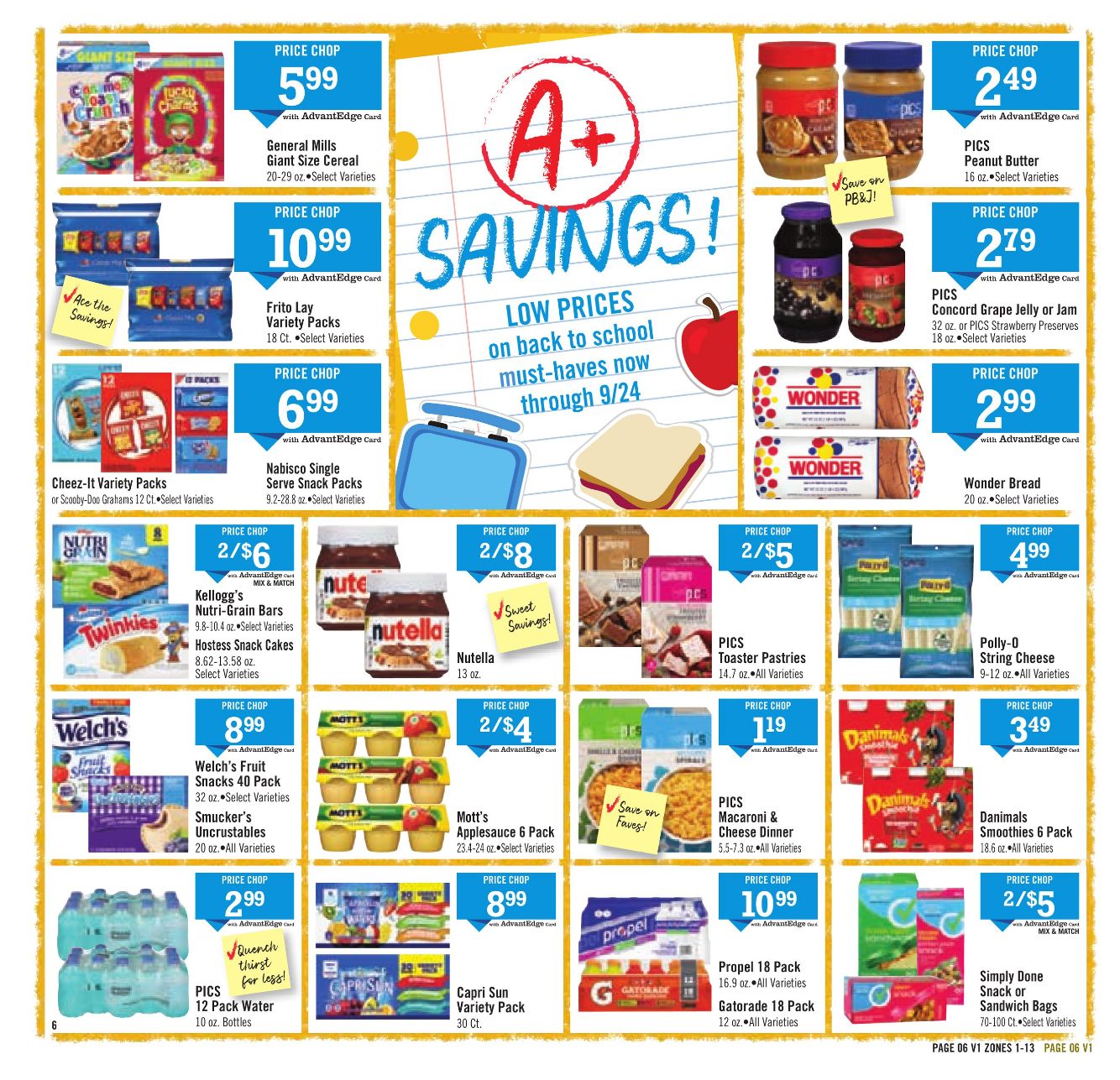 Weekly ad Price Chopper 08/11/2024 - 08/17/2024