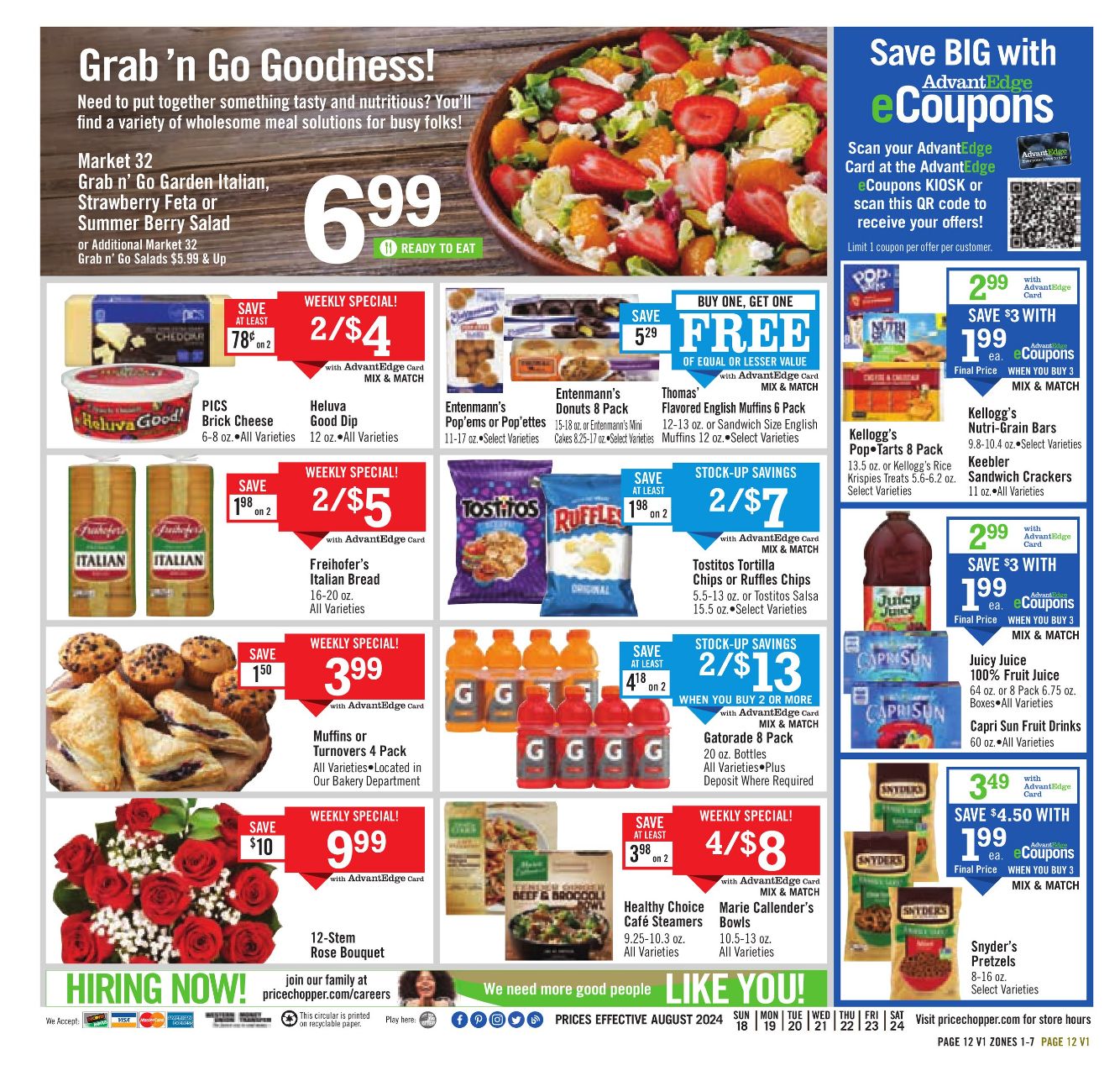 Weekly ad Price Chopper 08/18/2024 - 08/24/2024