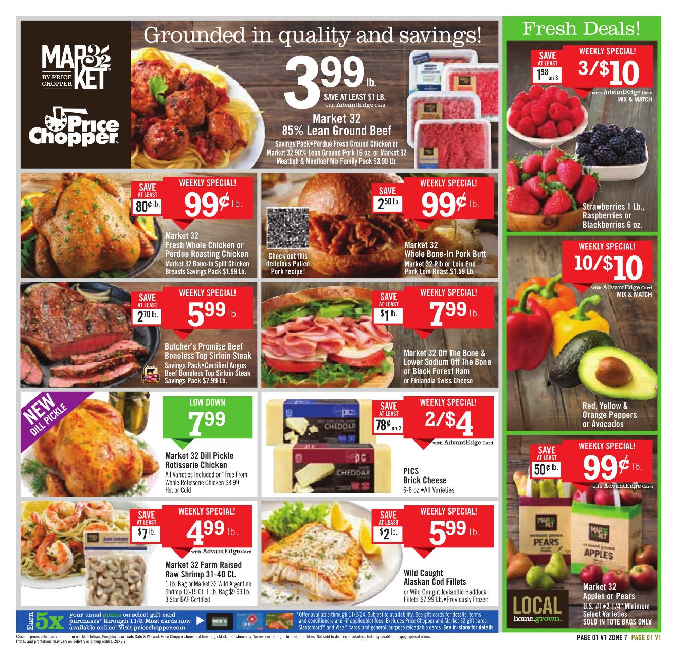 Weekly ad Price Chopper 10/27/2024 - 11/02/2024