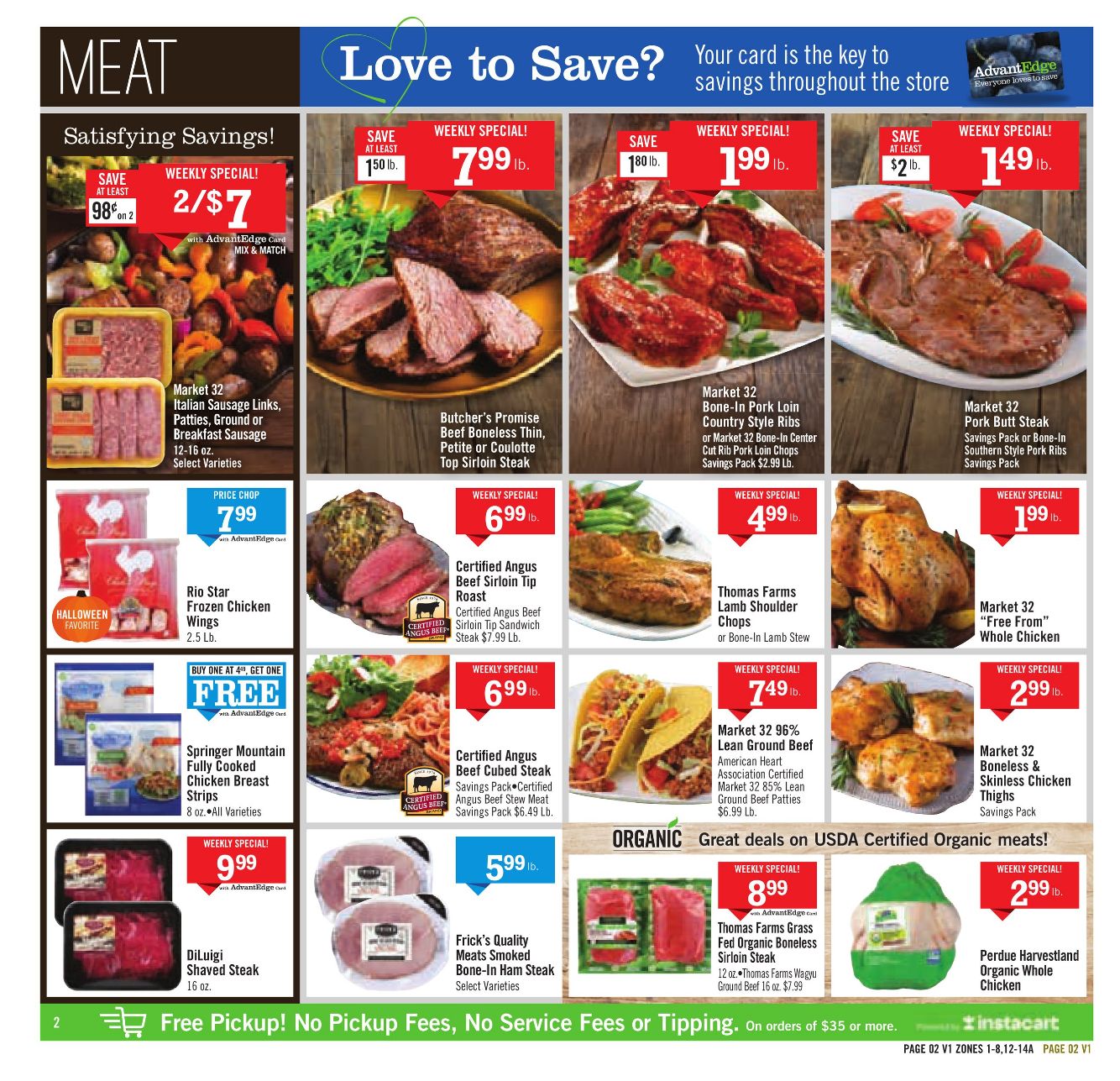 Weekly ad Price Chopper 10/27/2024 - 11/02/2024