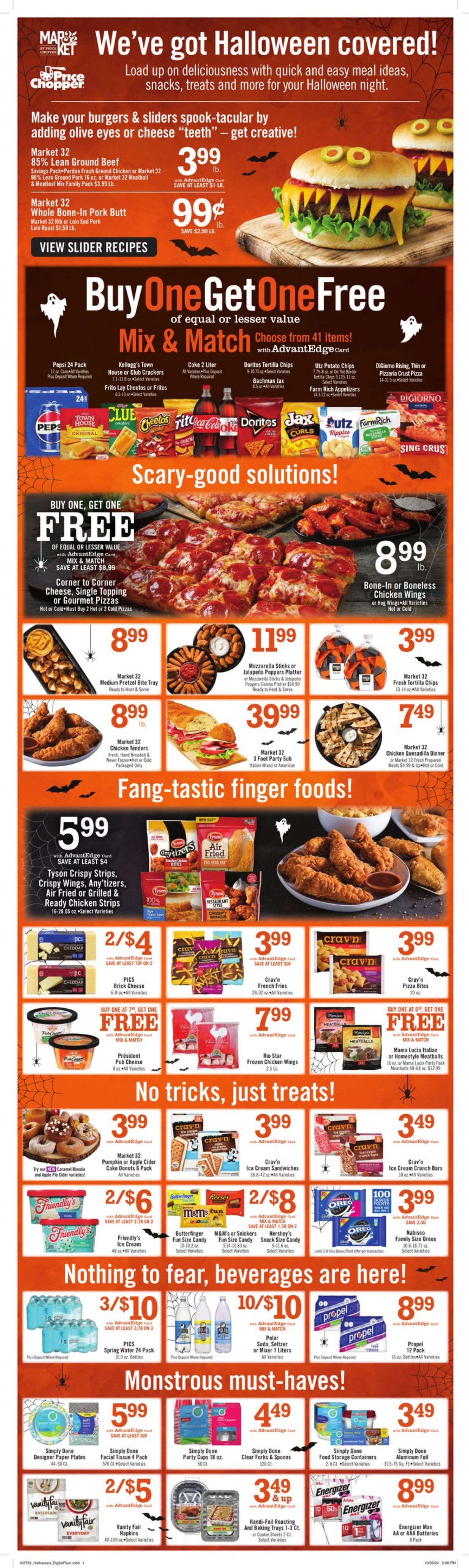 Weekly ad Price Chopper 10/27/2024 - 11/02/2024