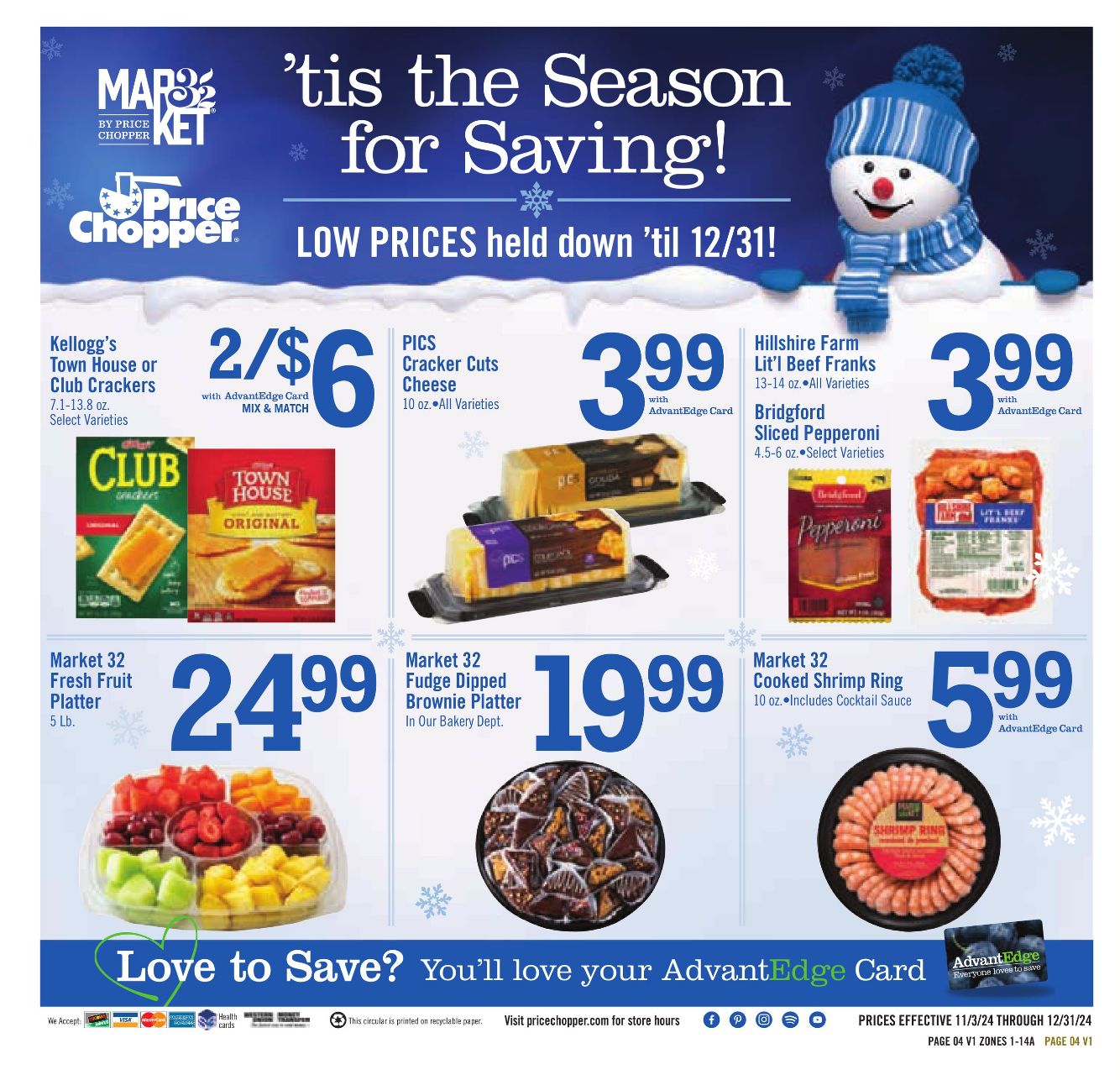 Weekly ad Price Chopper 11/01/2024 - 12/31/2024