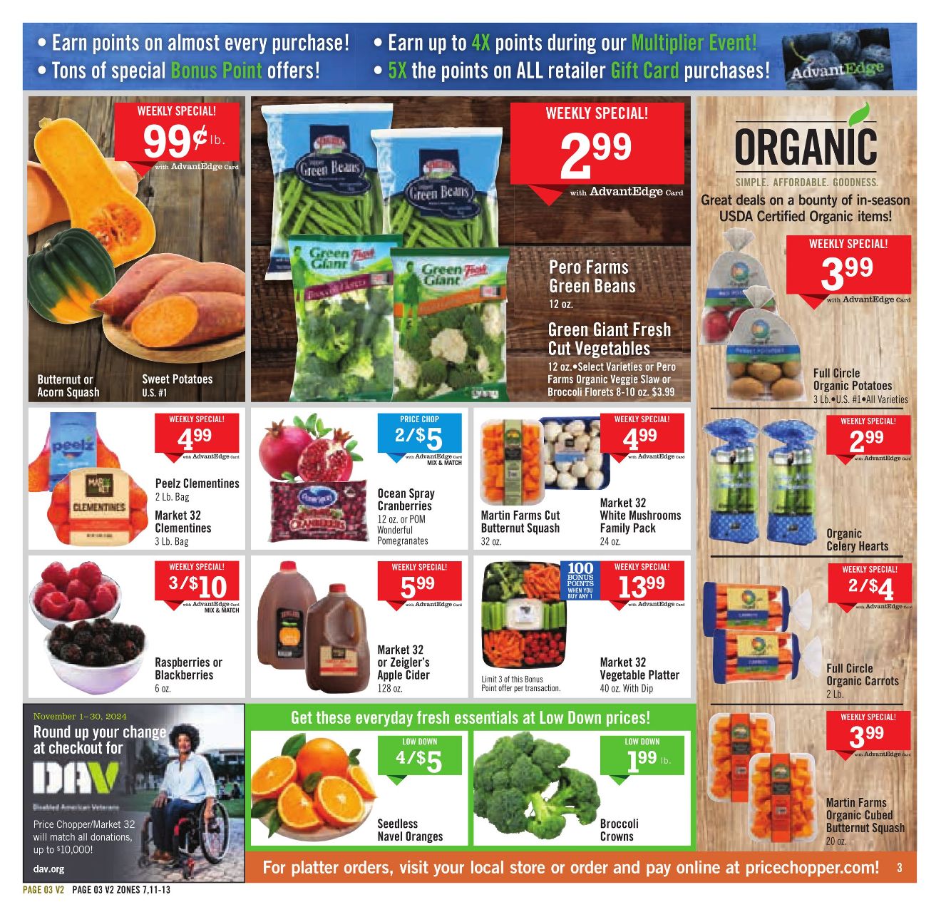 Weekly ad Price Chopper 11/24/2024 - 11/30/2024