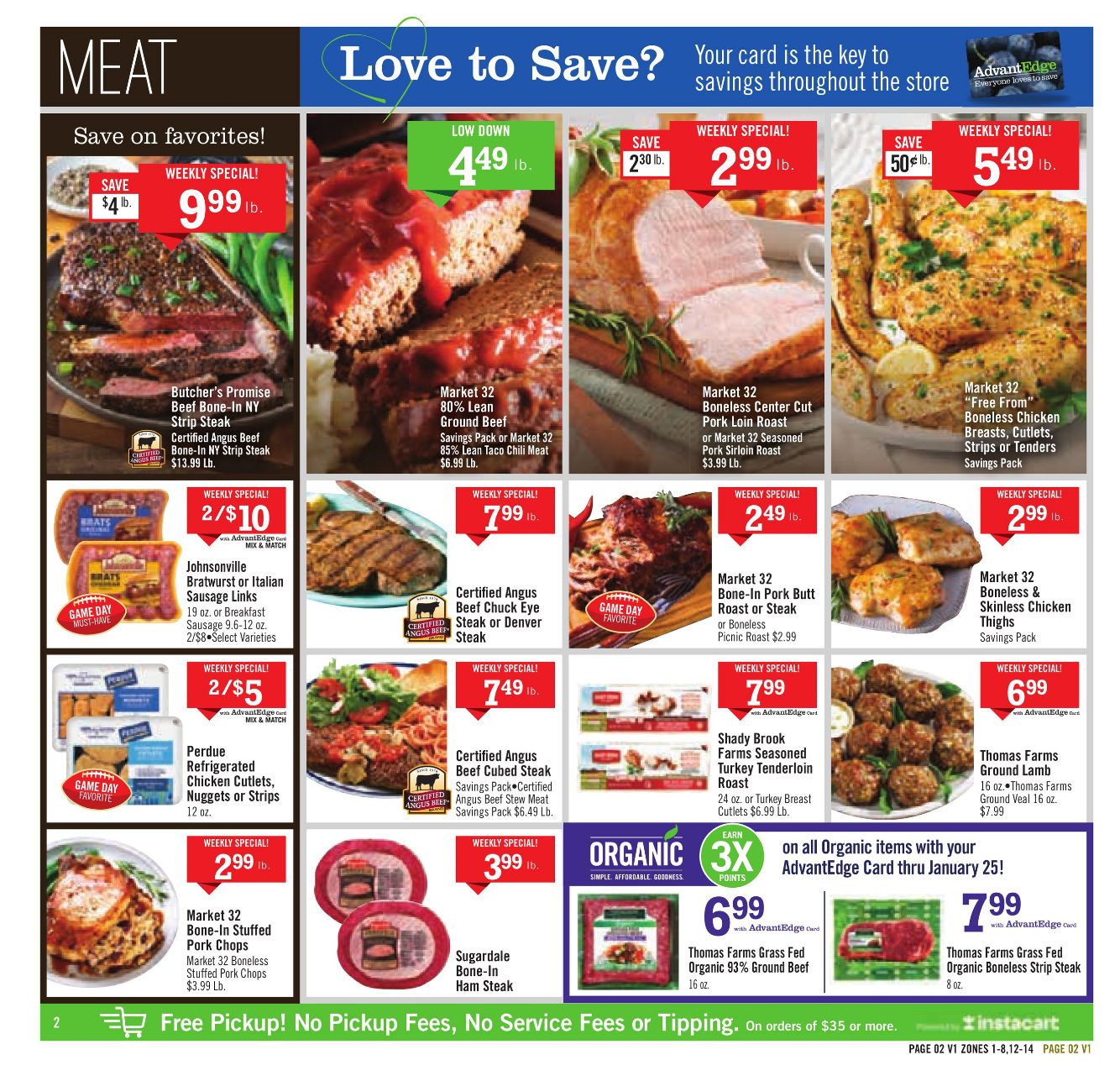 Weekly ad Price Chopper 01/12/2025 - 01/18/2025