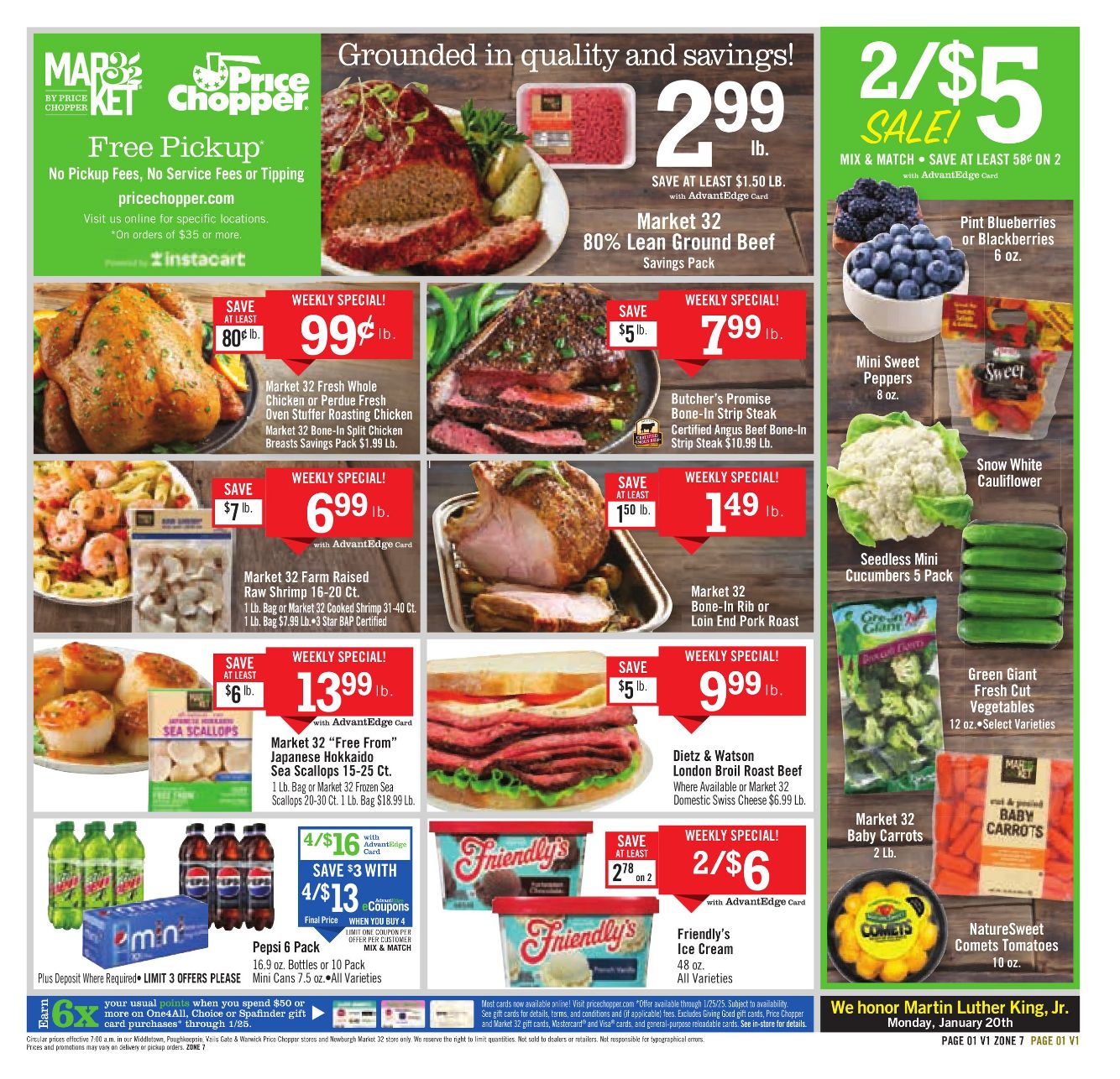 Weekly ad Price Chopper 01/19/2025 - 01/25/2025