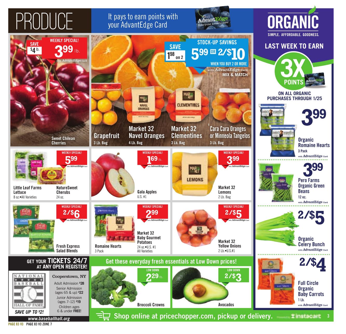 Weekly ad Price Chopper 01/19/2025 - 01/25/2025