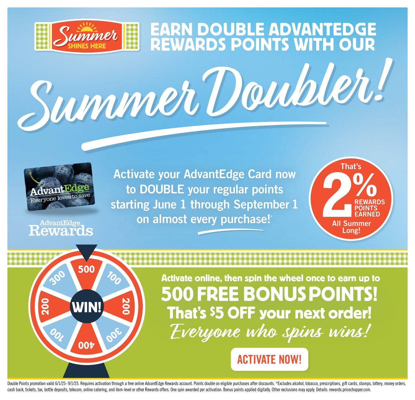 Weekly ad Price Chopper 06/05/2025 - 09/01/2025