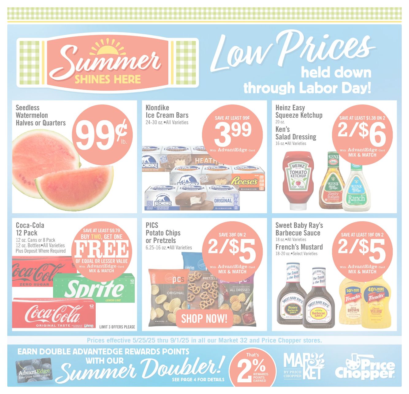 Weekly ad Price Chopper 06/05/2025 - 09/01/2025